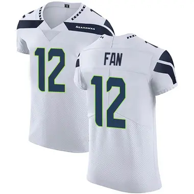 Fan Seattle Seahawks Jersey #12 Steel Blue Elite Drift Fashion