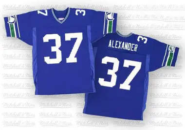 Men's Nike Shaun Alexander White Seattle Seahawks Retired Player Game Jersey