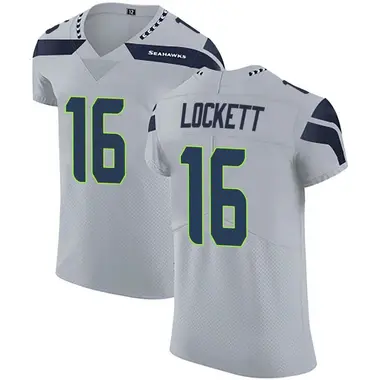 Men's Limited Seattle Seahawks NO.16 Tyler Lockett Jersey - Black Impact